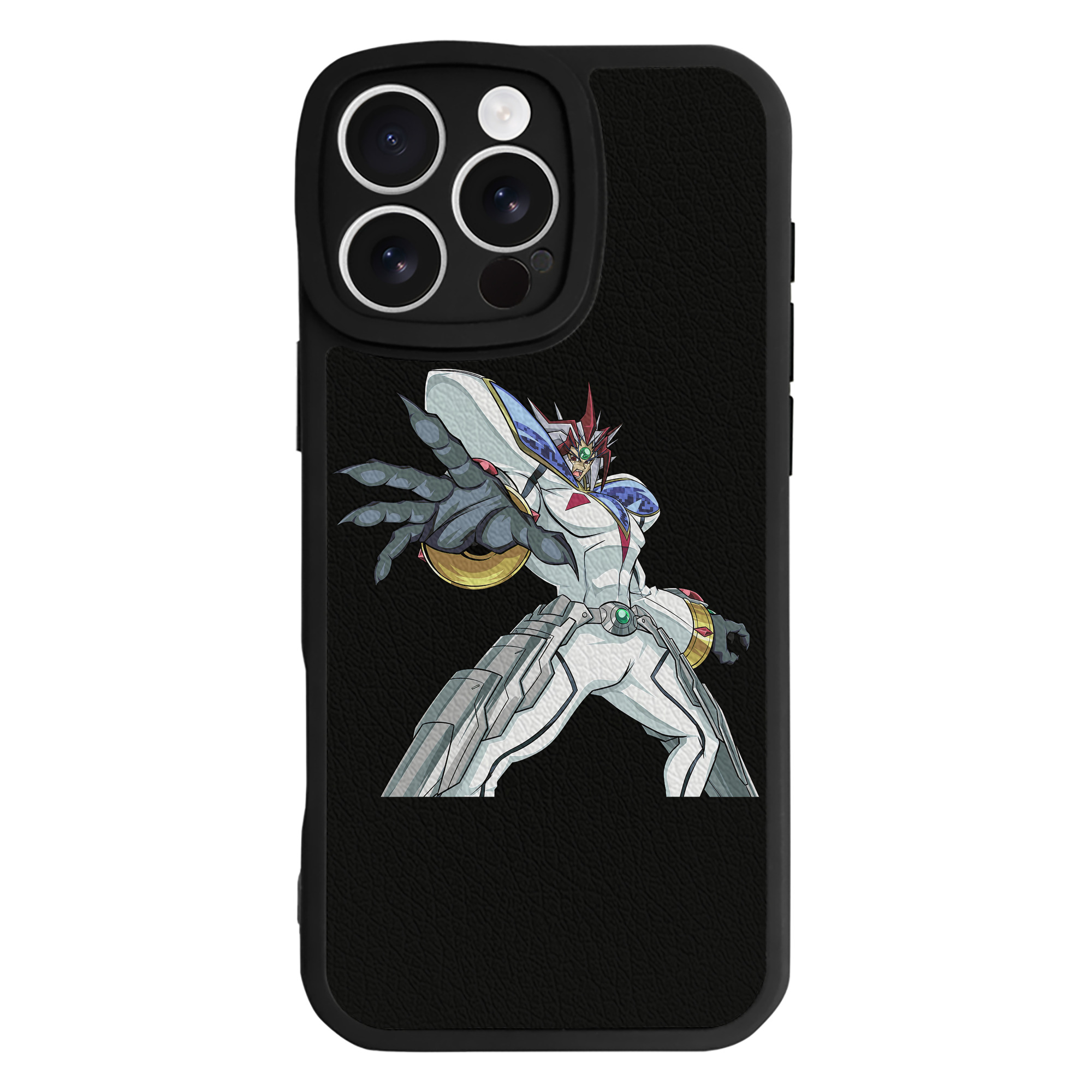 （画像用） 遊☆戯☆王 Yu-Gi-Oh! 【iPhone 16シリーズ対応】シリコンスマホケース（レザー調） 材質：シリコン